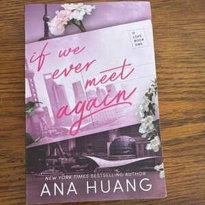 'If We Ever Meet Again' Book - Pink Cover